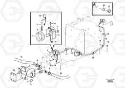45391 Fuel filling pump with assembling details FC3329C, Volvo Construction Equipment