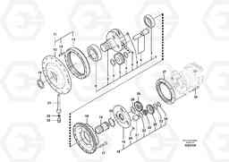106720 Swing gearbox EC290C, Volvo Construction Equipment