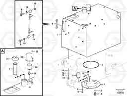 46504 Fuel tank with fitting parts PL4611, Volvo Construction Equipment