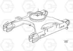 4448 Undercarriage frame FC2421C, Volvo Construction Equipment