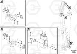 83612 Links to dipper arm EC140C, Volvo Construction Equipment