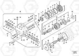 106736 Travel motor EC60C, Volvo Construction Equipment