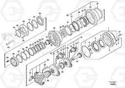 106757 Travel gearbox FBR2800C, Volvo Construction Equipment