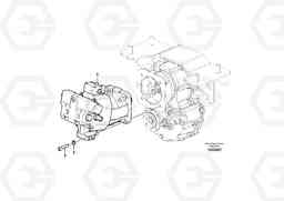 65632 Travel motor with mounting parts EW60C, Volvo Construction Equipment