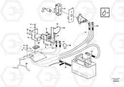 47546 Battery cable and main switch L60F, Volvo Construction Equipment