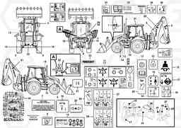 55289 Sign plates and decals BL70, Volvo Construction Equipment