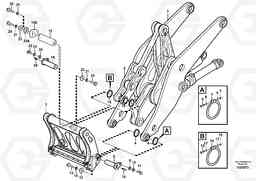 288 Assemble attachment bracket. L220E SER NO 2001 - 3999, Volvo Construction Equipment