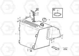 58116 Fuel tank with fitting parts BL70 S/N 11489 -, Volvo Construction Equipment