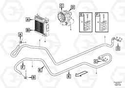18034 Oil cooler, transmission BL61PLUS, Volvo Construction Equipment