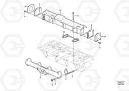50581 Inlet manifold and exhaust manifold L45B S/N 1941500 - S/N 1951500 -, Volvo Construction Equipment