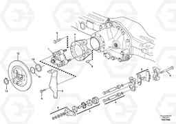 42579 Parking brake BL61 S/N 11459 -, Volvo Construction Equipment