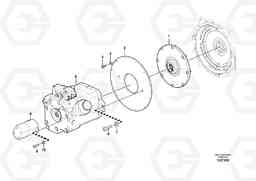 81811 Pump gearbox with assembling parts EW160C, Volvo Construction Equipment