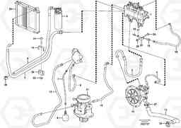 87132 Hydraulic system, feed and return lines EC35C, Volvo Construction Equipment