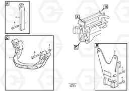64247 Engine mounting A35E, Volvo Construction Equipment