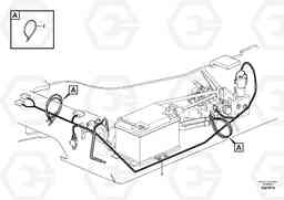 31755 Cable harness, front EC27C, Volvo Construction Equipment