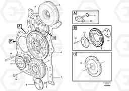 66127 Timing gear A40E FS FULL SUSPENSION, Volvo Construction Equipment