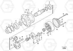 101124 Swing gearbox EC360B PRIME S/N 15001-/85001- 35001-, Volvo Construction Equipment