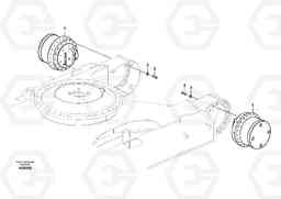 85981 Travel motor with mounting parts EC60C, Volvo Construction Equipment