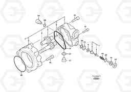 54238 Hydraulic gear pump ECR145C, Volvo Construction Equipment
