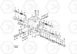 98620 Control valve, travel motor EC140C, Volvo Construction Equipment