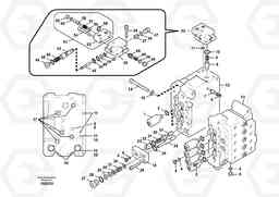 22126 Main control valve, relife valve and boom holding EC140B, Volvo Construction Equipment