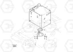 106971 Fuel tank with fitting parts EC210B APPENDIX FX FORESTRY VER., Volvo Construction Equipment