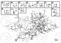 51403 Cable and wire harness, main EC140C, Volvo Construction Equipment