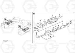 55842 Undercarriage, spring package EC140C, Volvo Construction Equipment