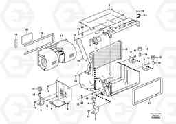 65443 Heating unit EC55C S/N 110001- / 120001-, Volvo Construction Equipment