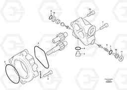 99372 Hydraulic gear pump EC240B PRIME S/N 15001-/35001-, Volvo Construction Equipment