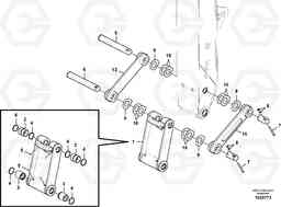 98862 Links to connecting rod FB2800C, Volvo Construction Equipment