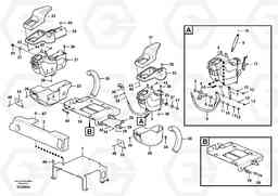 94578 Instrument panel, control panel ECR58, Volvo Construction Equipment