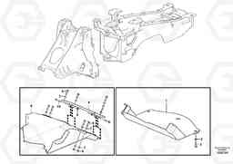 45888 Protecting plate L350F, Volvo Construction Equipment