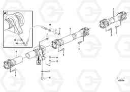 63236 Propeller shafts with fitting parts L110F, Volvo Construction Equipment
