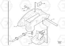104604 Tool holder / mechanical control EC27C, Volvo Construction Equipment