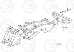 65728 Rear hitch and counterweight L180F, Volvo Construction Equipment