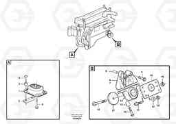 100987 Engine mounting A40E, Volvo Construction Equipment