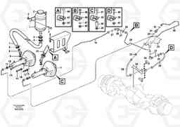 36178 Hydraulic brake system, motor unit A25E, Volvo Construction Equipment