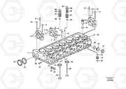 62636 Cylinder head A35D, Volvo Construction Equipment