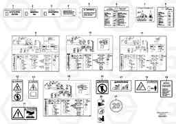 65613 Sign plates and decals L110F, Volvo Construction Equipment