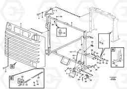 82564 Radiator grille L180F, Volvo Construction Equipment