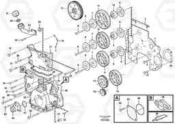 57935 Timing gear casing and gears A35E FS FULL SUSPENSION, Volvo Construction Equipment