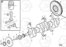 36039 Crankshaft and related parts A35E FS FULL SUSPENSION, Volvo Construction Equipment
