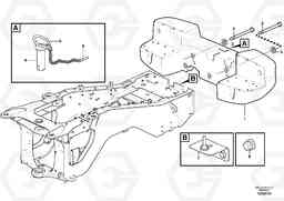 69939 Rear hitch and counterweight L110E S/N 2202- SWE, 61001- USA, 70401-BRA, Volvo Construction Equipment