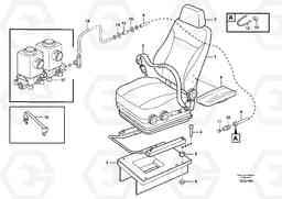 62459 Operator seat with fitting parts A40E, Volvo Construction Equipment