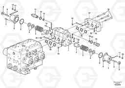 49336 Hydraulic valve, X1 EW180C, Volvo Construction Equipment