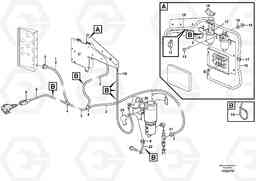 38235 Cable harness, secondary steering system. L60F, Volvo Construction Equipment