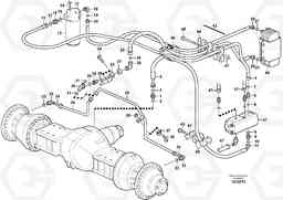 6824 Oil cooler, forword, pump circuit. L220E SER NO 4003 - 5020, Volvo Construction Equipment