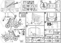 45076 Sign plates and decals L180E HIGH-LIFT S/N 8002 - 9407, Volvo Construction Equipment