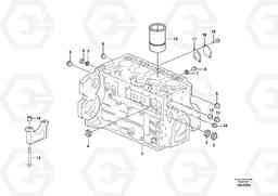 52885 Cylinder block L45B S/N 1941500 - S/N 1951500 -, Volvo Construction Equipment